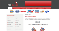 Desktop Screenshot of mdburns.ie